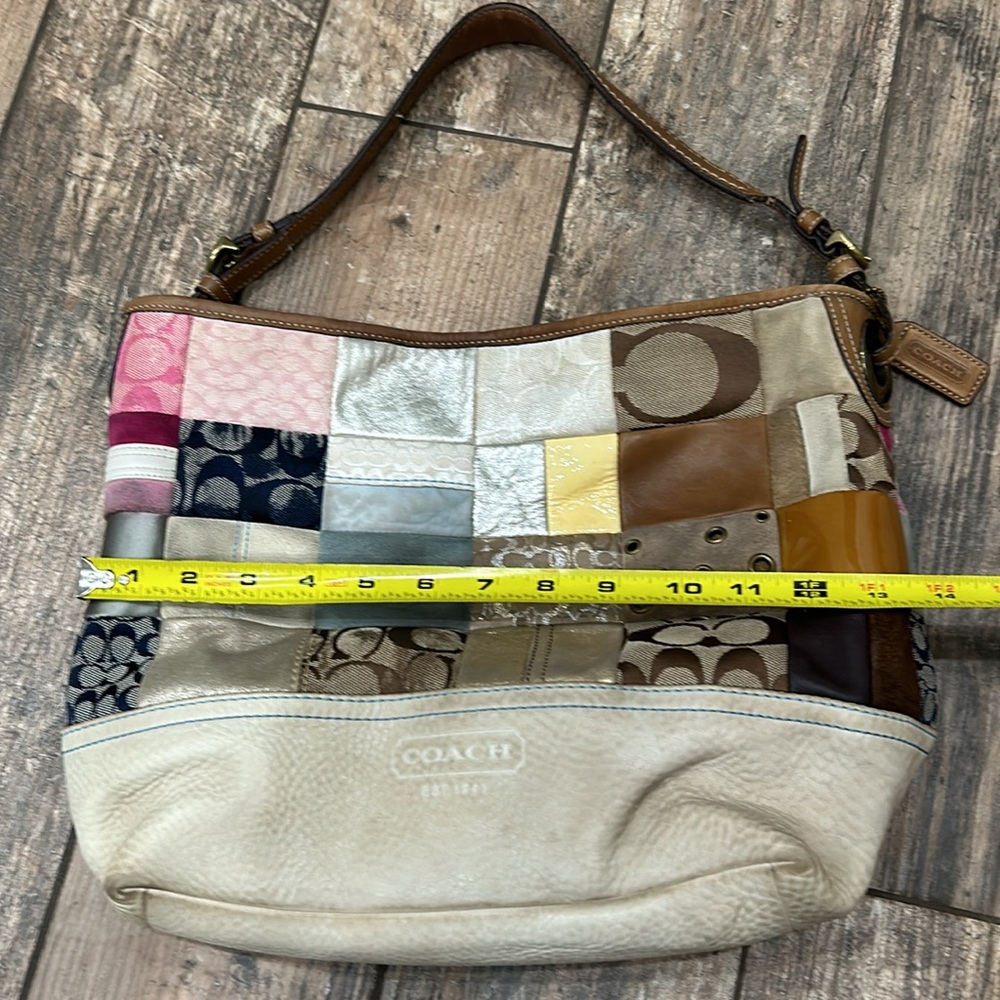 Coach Patchwork Handbag - Picture 2 of 12